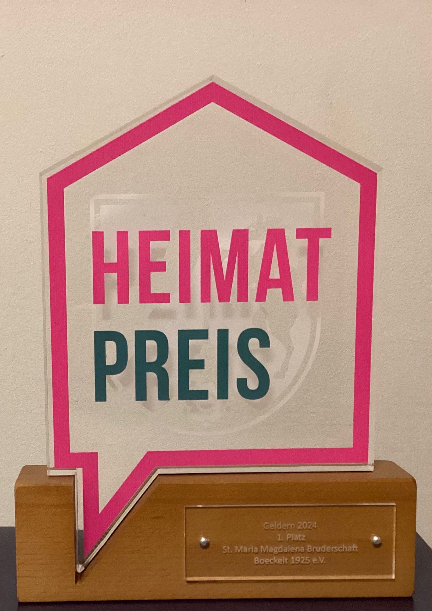 Heimat-Preis für die Boeckelter Bruderschaft